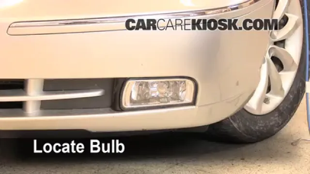 2007 Hyundai Azera SE 3.8L V6 Luces Luz de niebla (reemplazar foco)